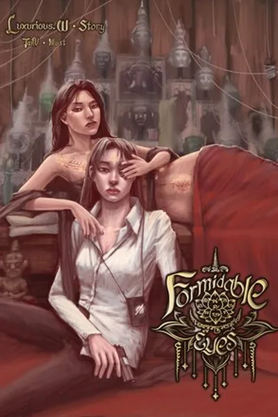 Formidable Eyes β GL novel cover (by Luxurious.W)